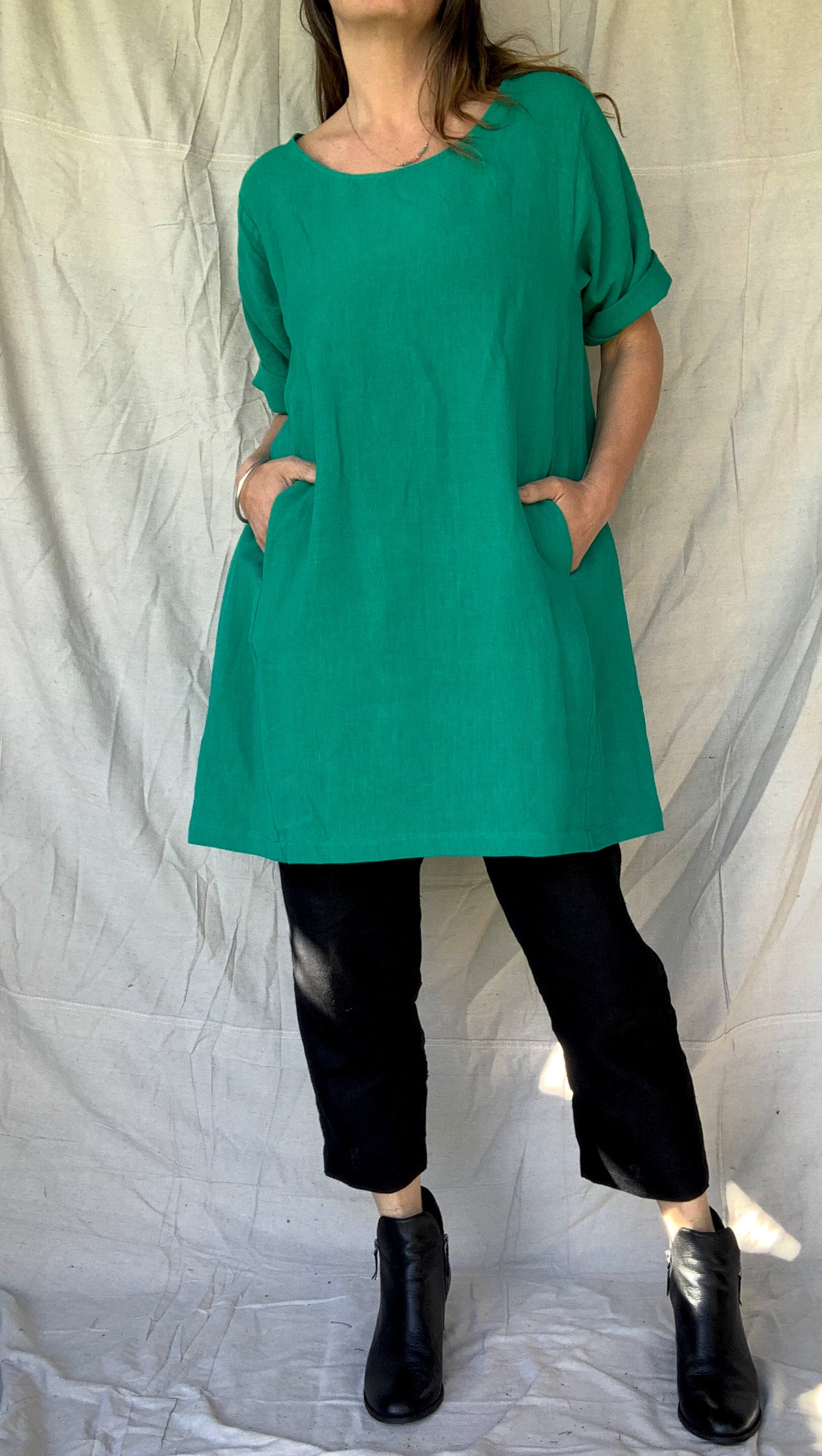 Lille Tunic  - GREEN