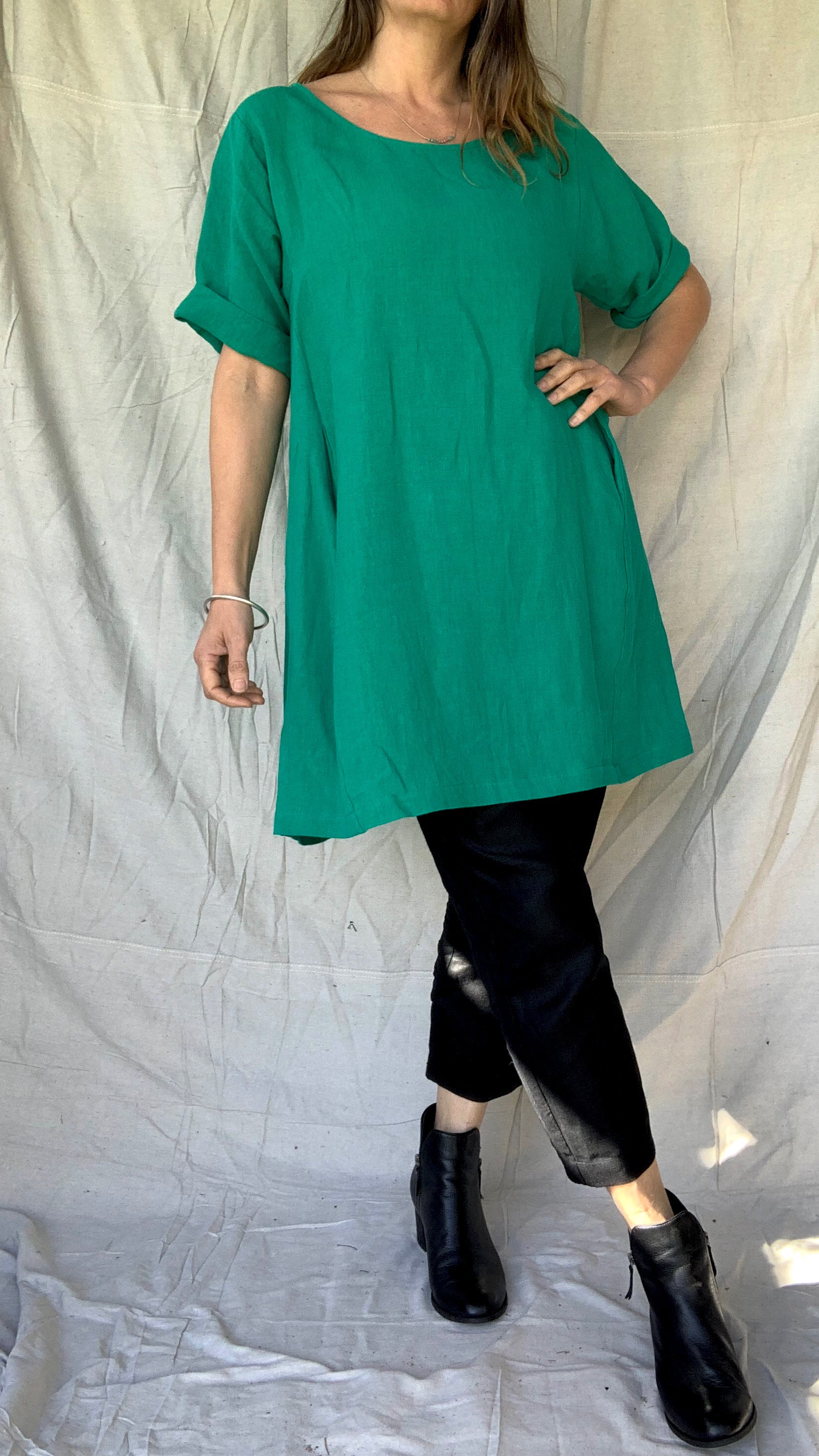 Lille Tunic  - GREEN
